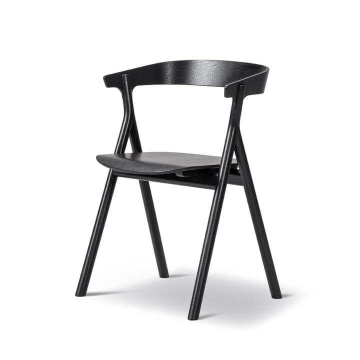 Yksi 3340 Stuhl - Schwarz lackierte Eiche - Fredericia Furniture