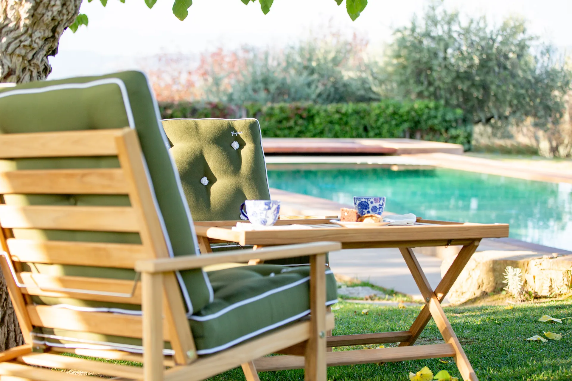 05 Sessel, Teak Fri Form