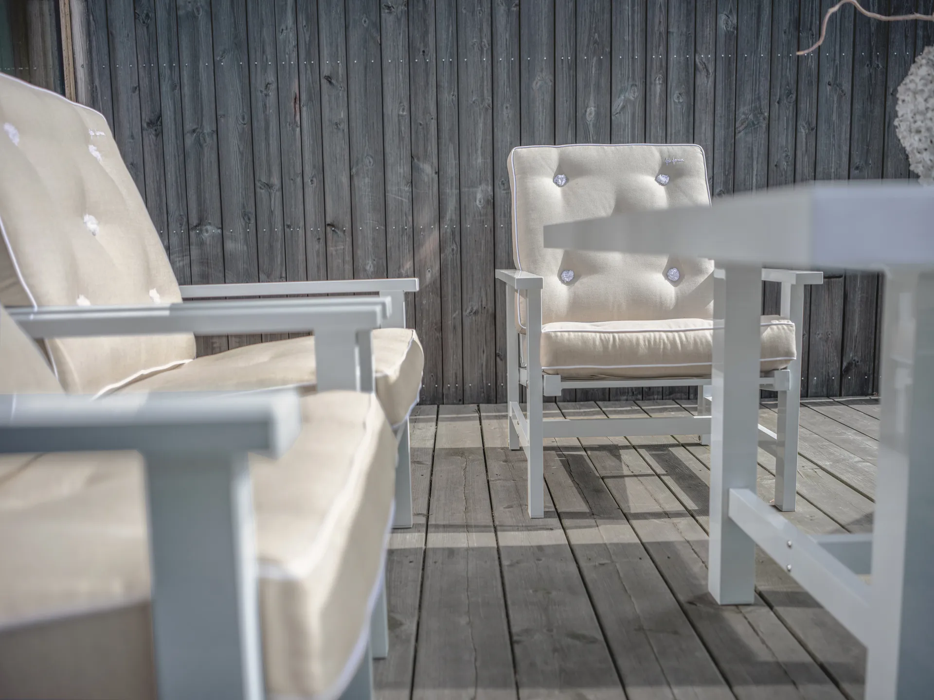 05 Sessel, White Fri Form