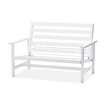 08 Sofa - White, 2-sits - Fri Form