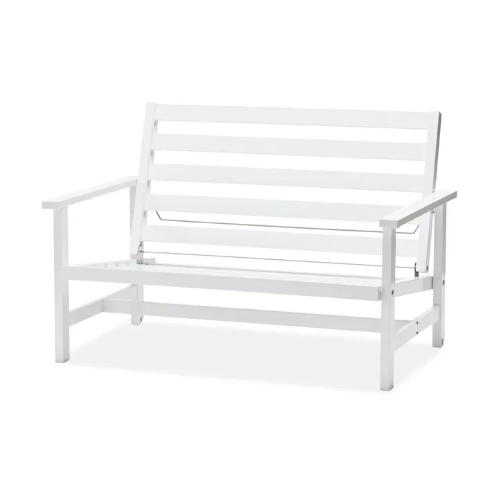 08 Sofa - White, 2-sits - Fri Form