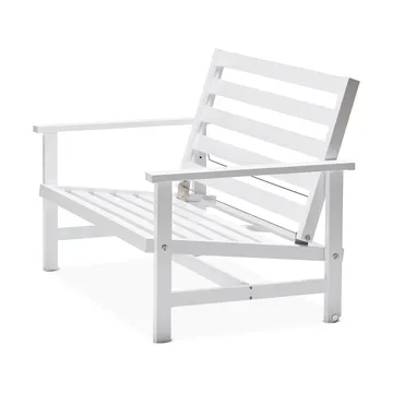 08 Sofa - White, 2-sits - Fri Form