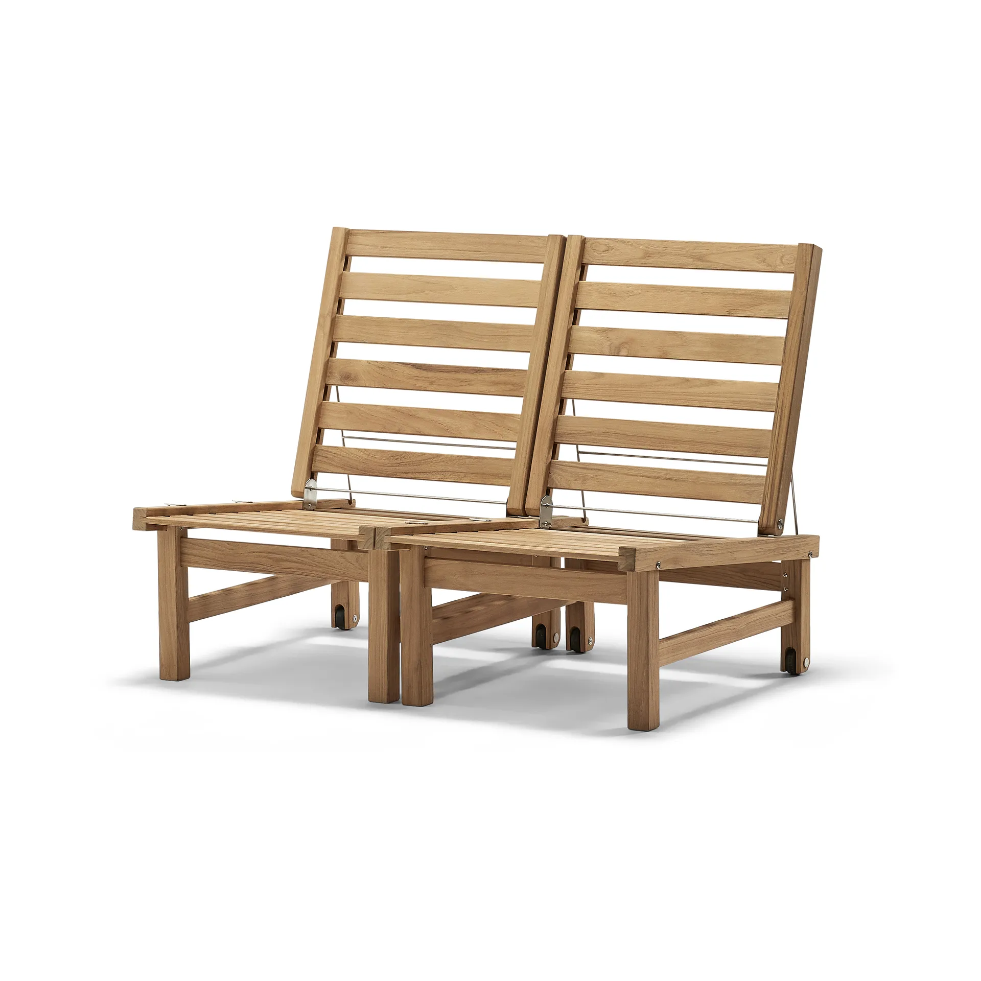 10 Sessel, Teak Fri Form