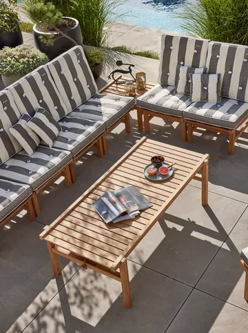 10 Sessel - Teak - Fri Form