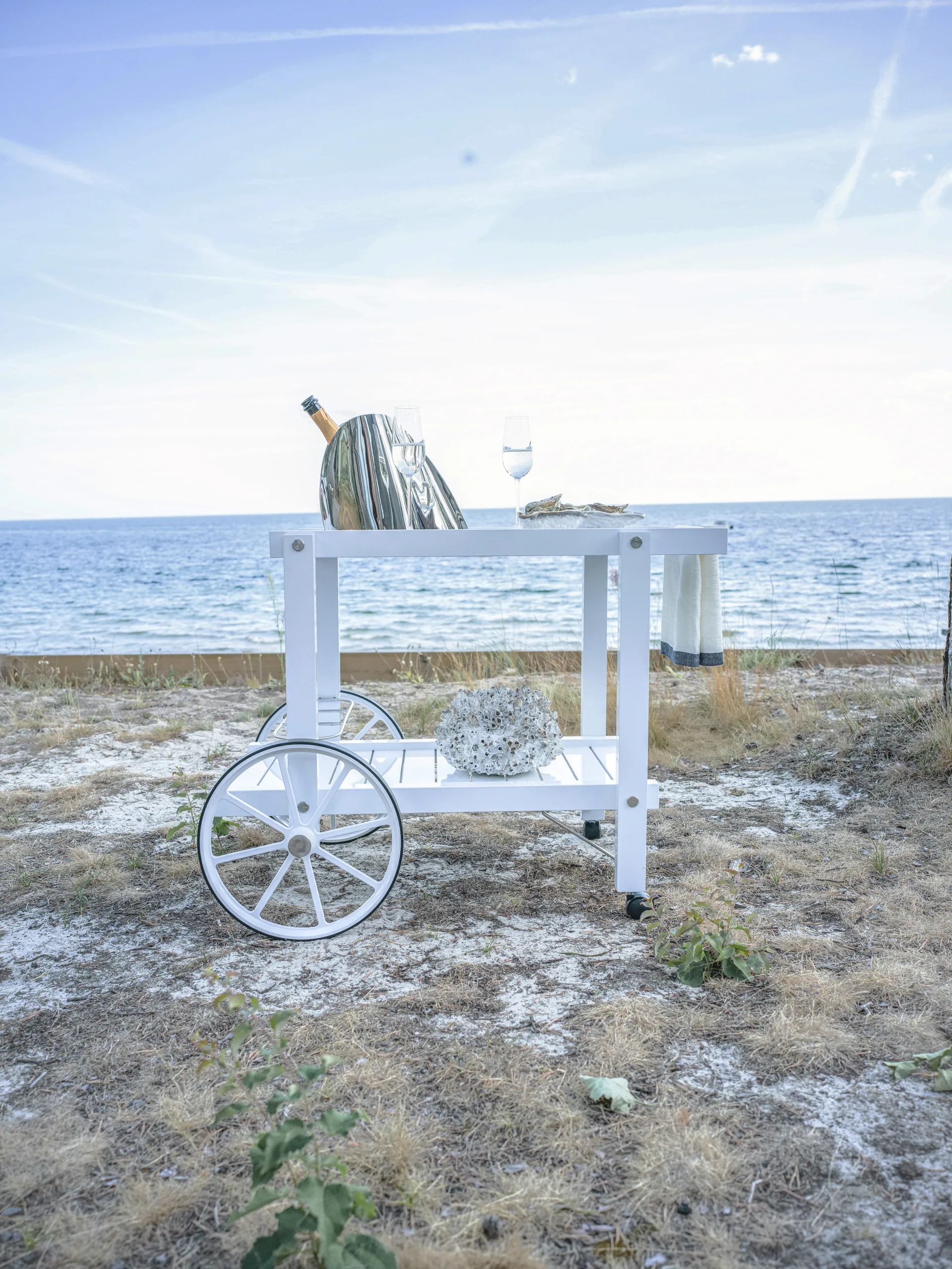 14 Servierwagen, White Fri Form