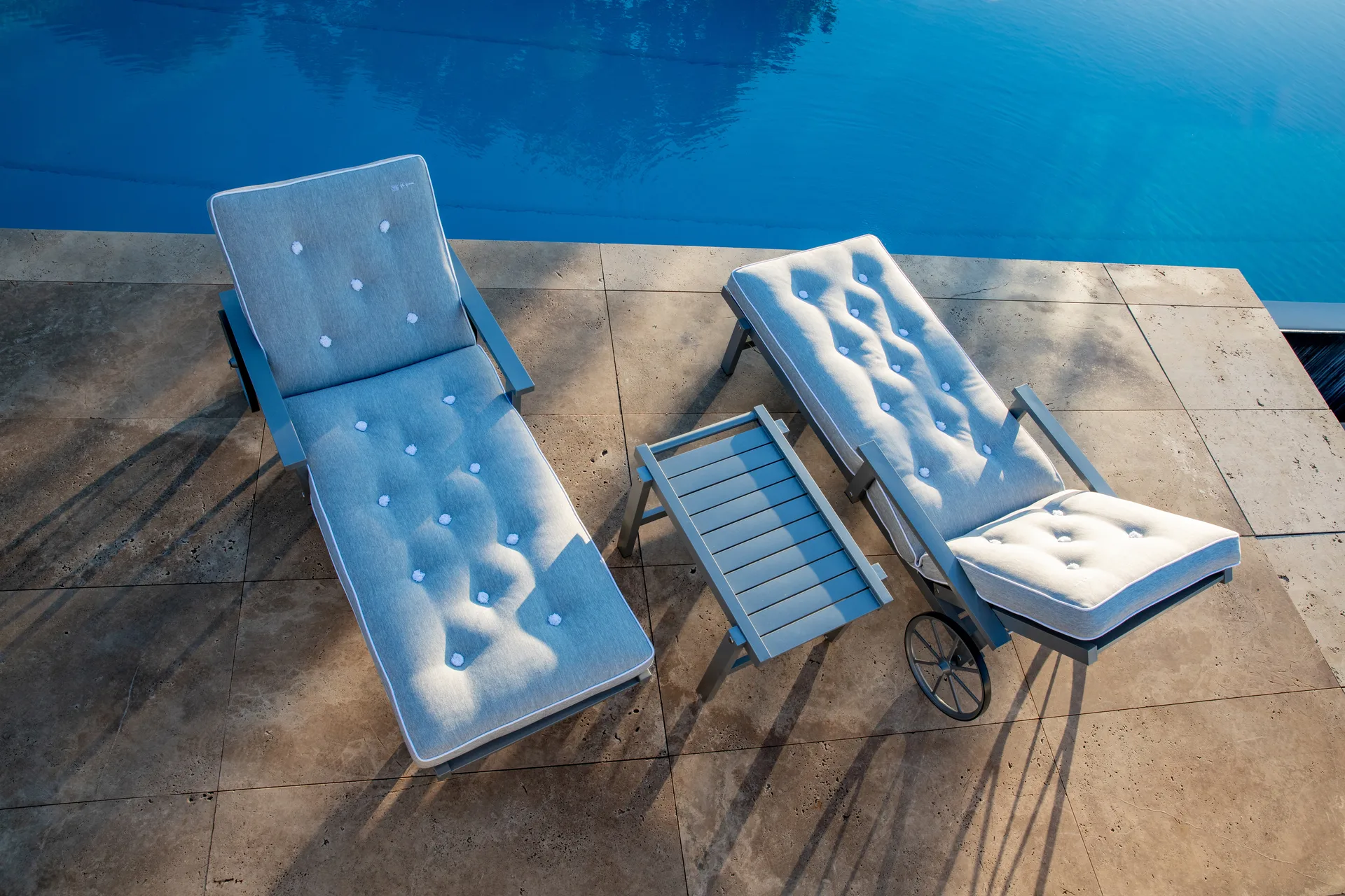 31 Liegewagen, Grey, 79x174 cm Fri Form