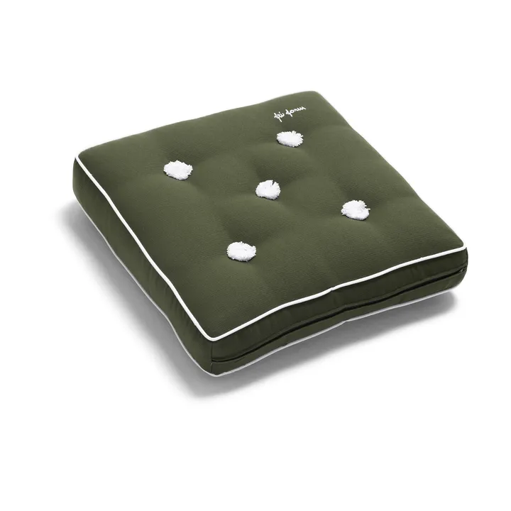 42 Sitzkissen - Kahki green, 42x,42 cm - Fri Form