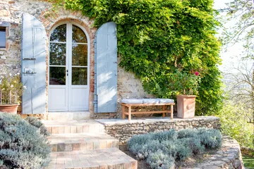 45 Bank - Redwood, 135 cm - Fri Form