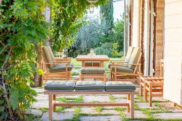 45 Bank - Teak, 135 cm - Fri Form