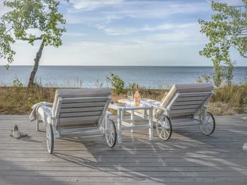 49 Rolltisch - White, 50x46 cm - Fri Form