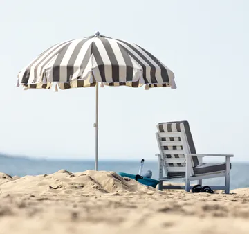 90 Sonnenschirm - Crown striped, Ø220 cm - Fri Form