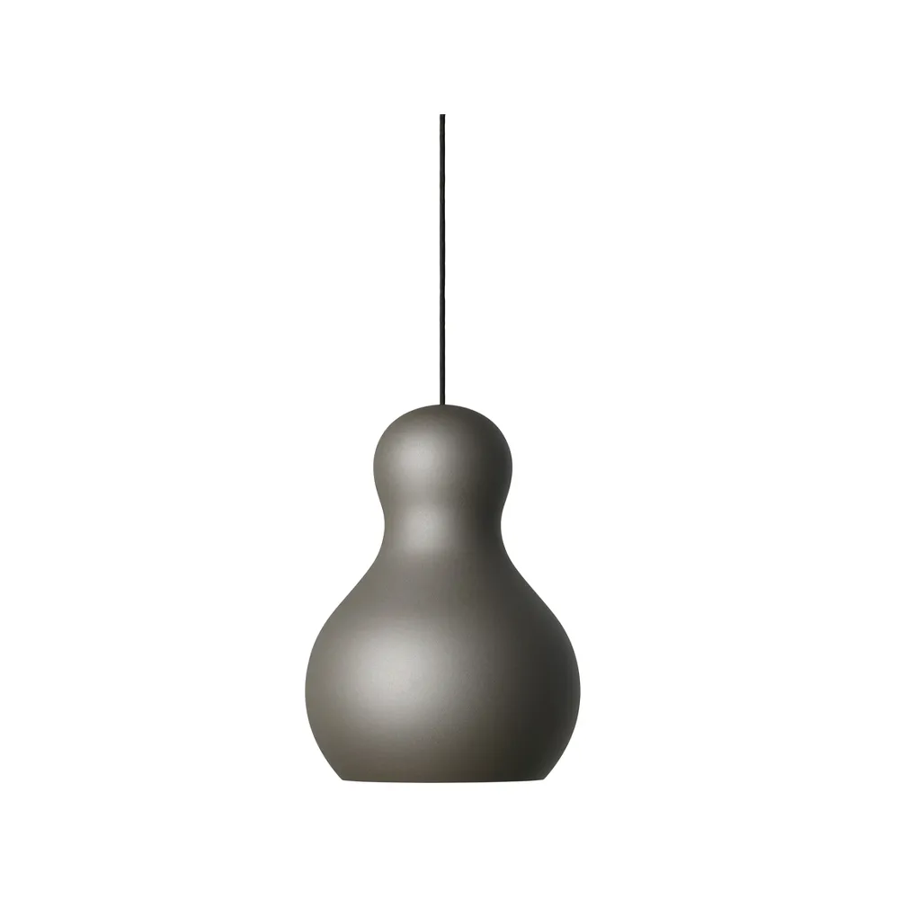 Calabash P2 Pendelleuchte matt, Grey meteor Fritz Hansen