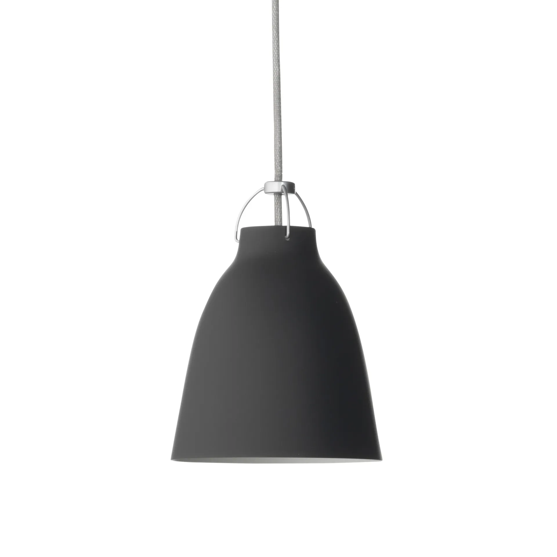 Caravaggio P1 Pendelleuchte matt, Black Fritz Hansen