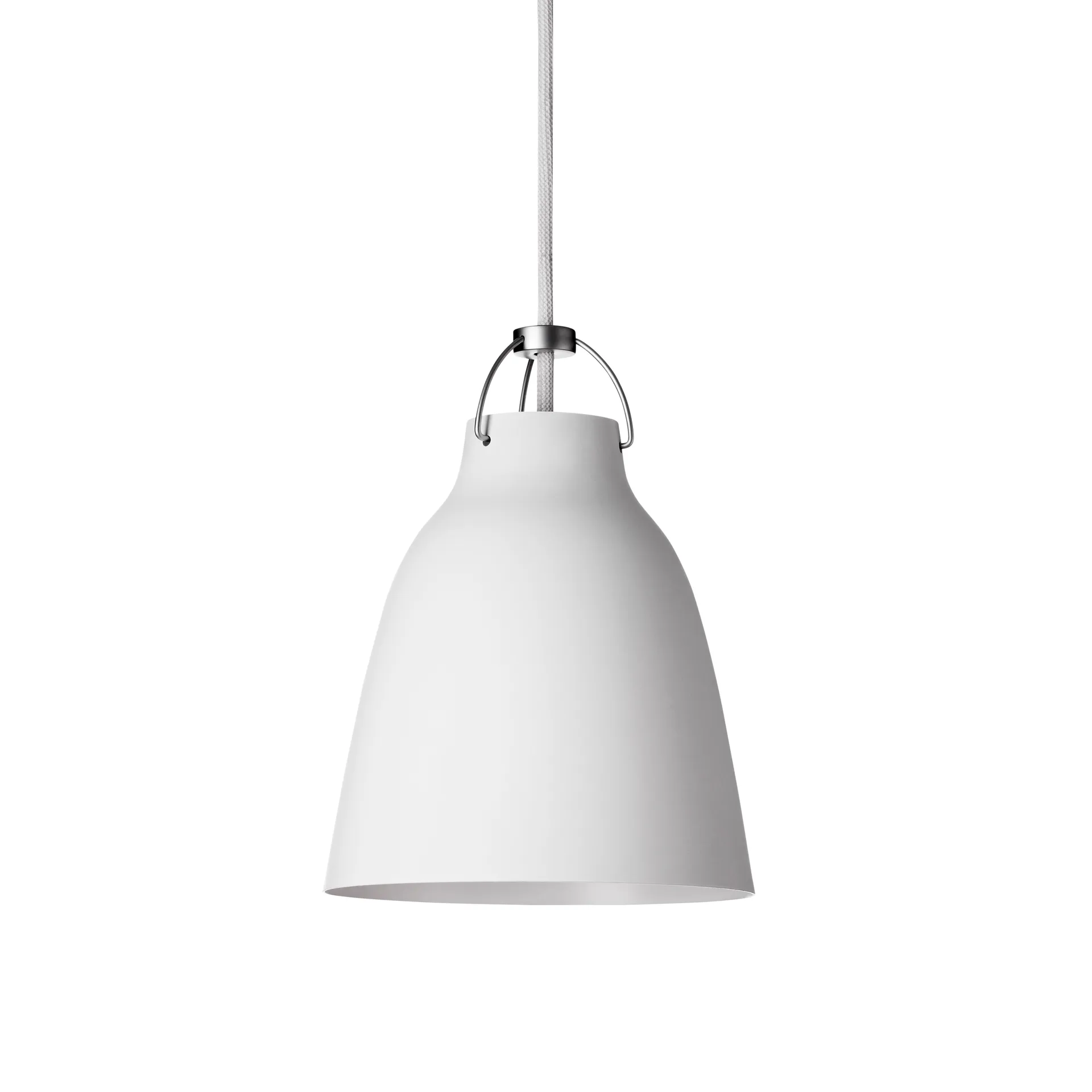 Caravaggio P1 Pendelleuchte matt, White Fritz Hansen