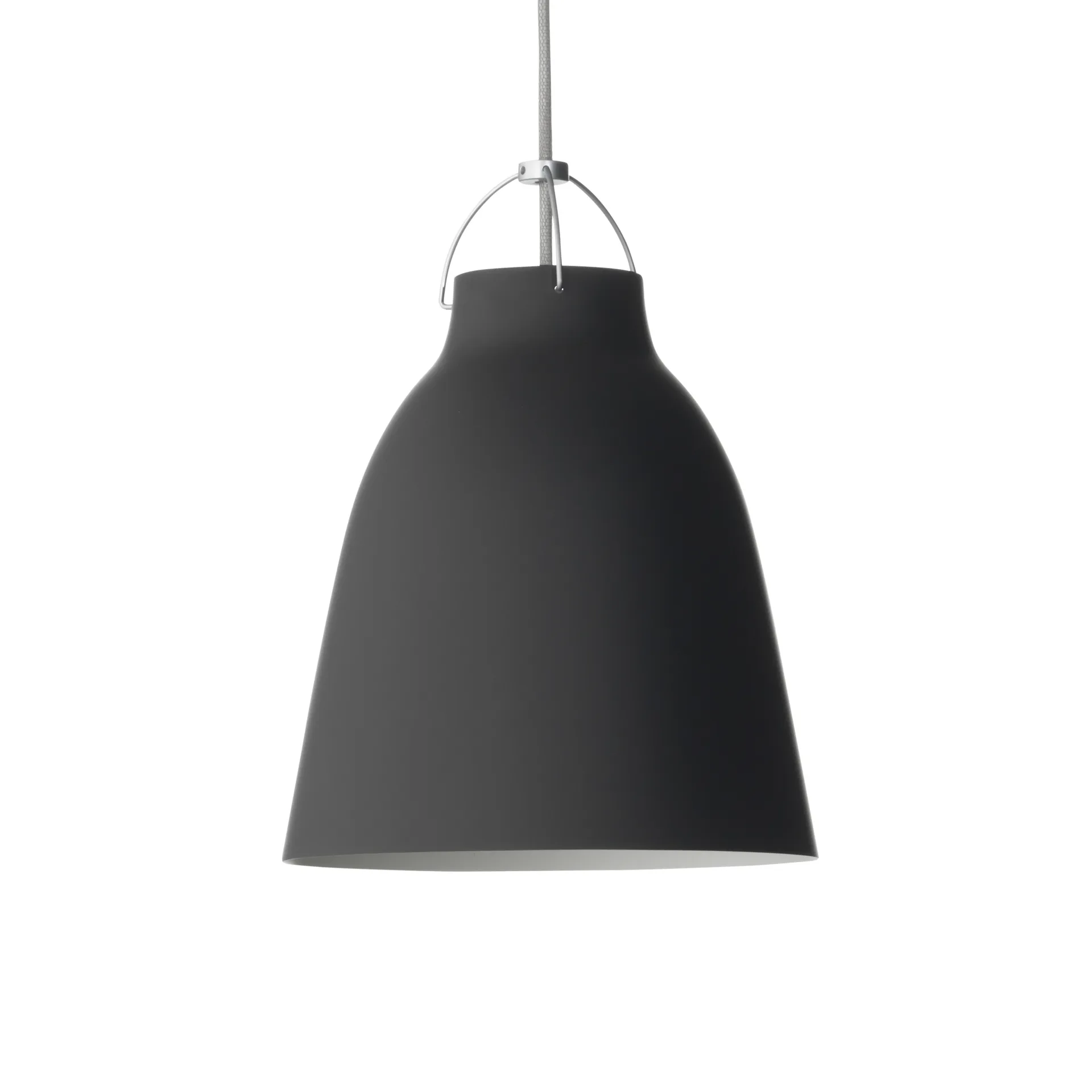 Caravaggio P2 Pendelleuchte matt, Black Fritz Hansen