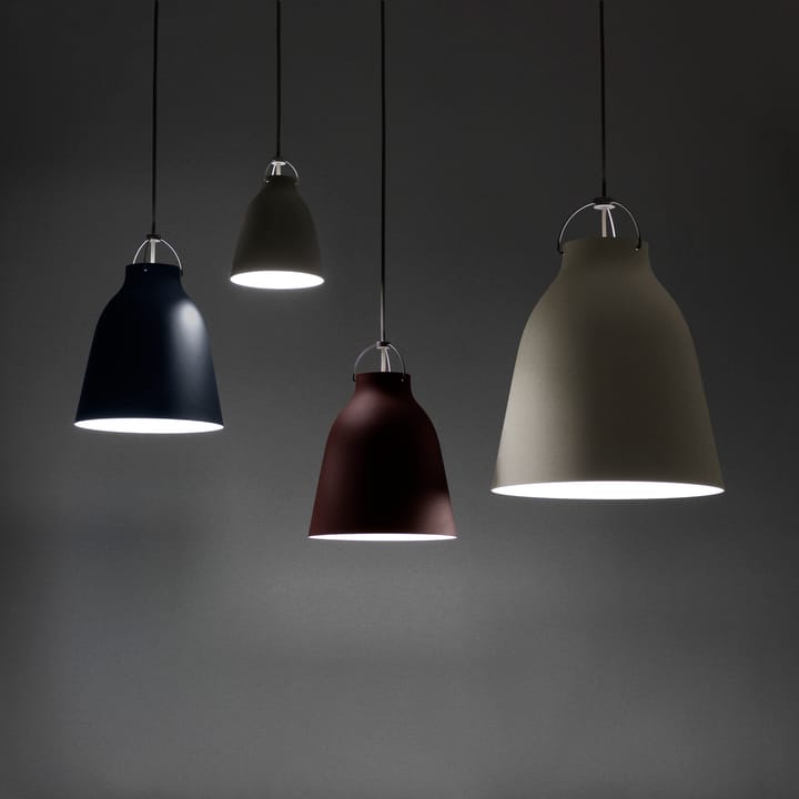 Caravaggio P2 Pendelleuchte matt, Dark sienna Fritz Hansen