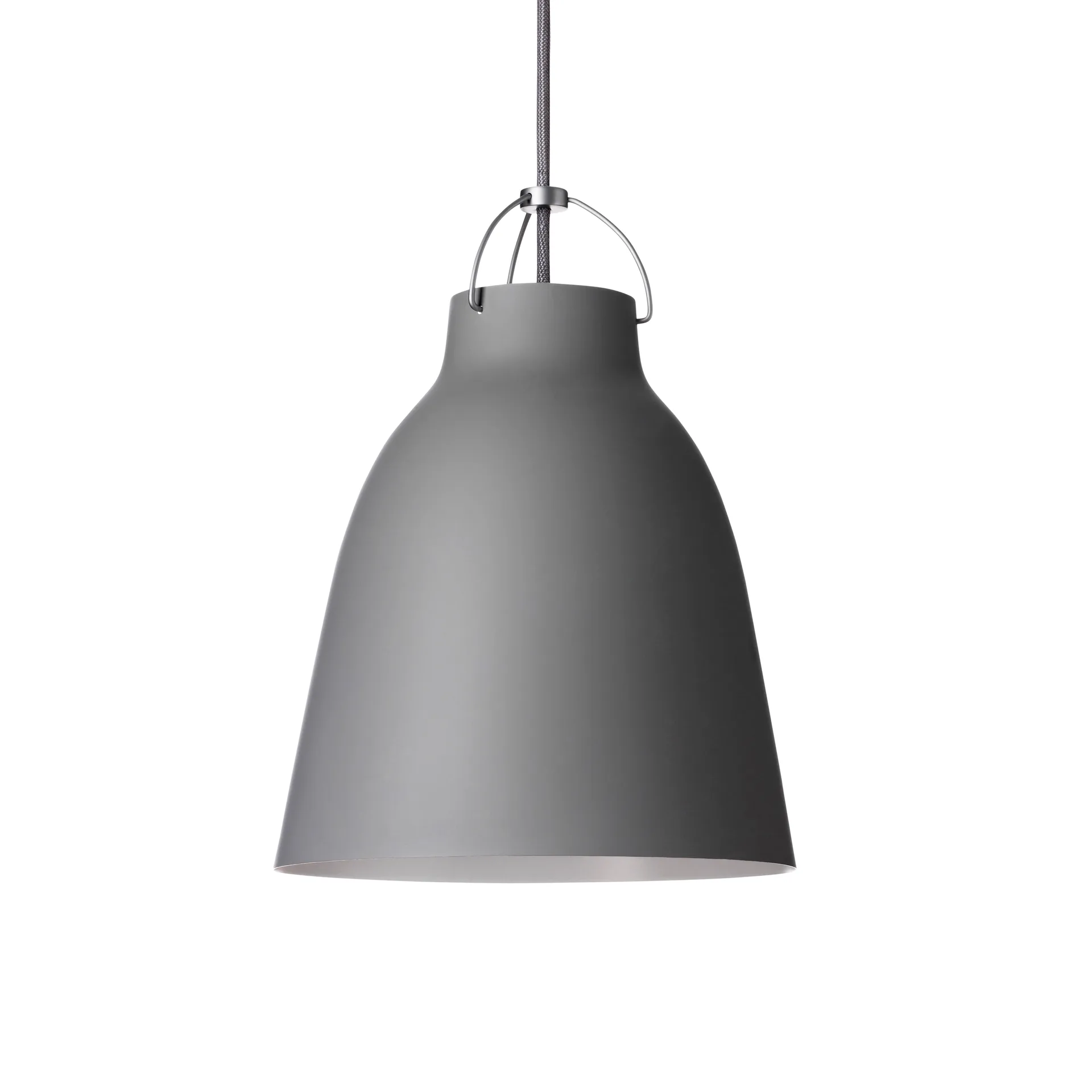Caravaggio P2 Pendelleuchte matt, Grey45 Fritz Hansen
