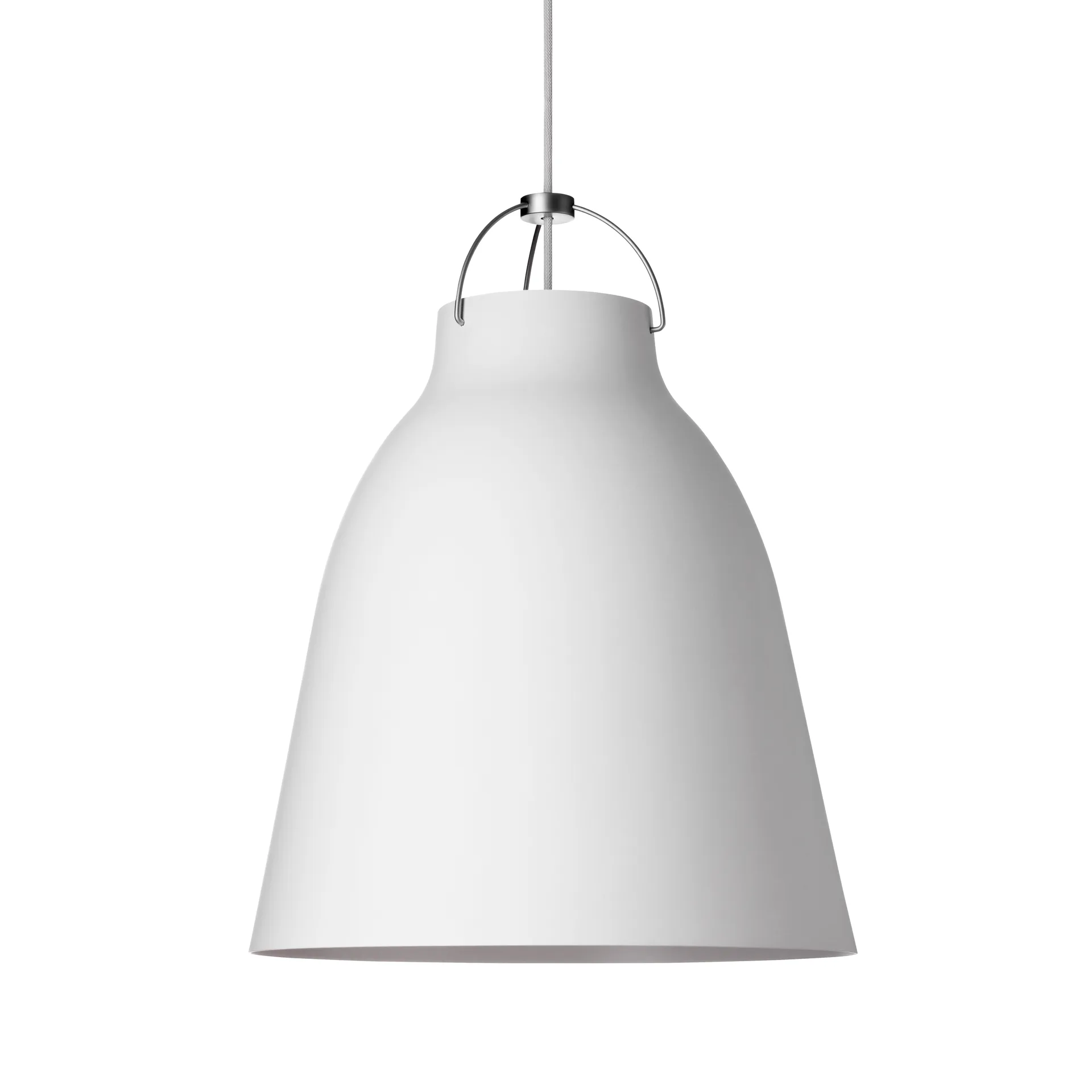 Caravaggio P3 Pendelleuchte matt, White Fritz Hansen