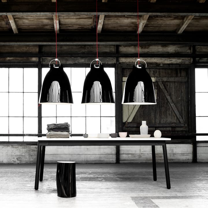 Caravaggio P4 Pendelleuchte, Schwarz Fritz Hansen
