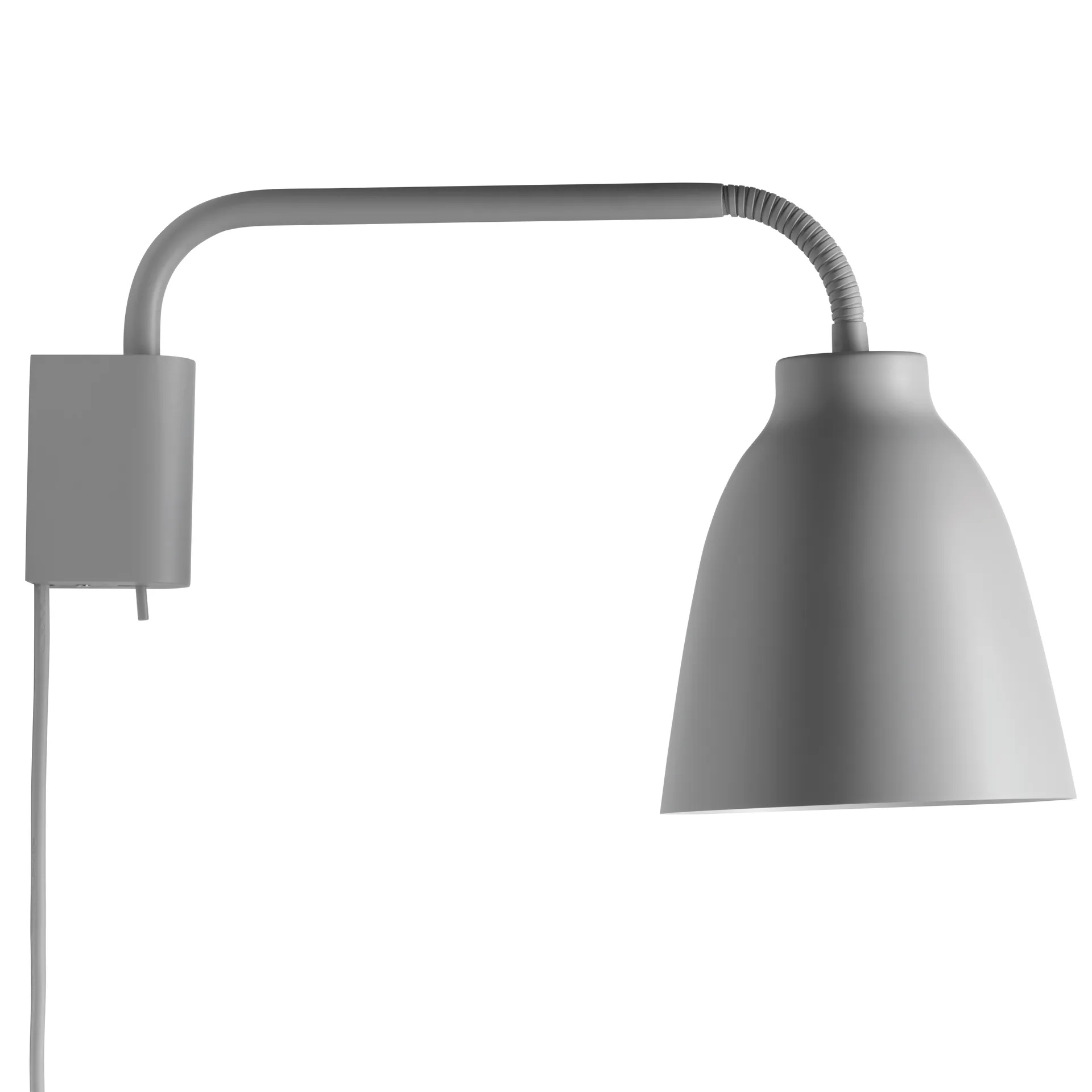 Caravaggio Read Wandleuchte, Grey25 Fritz Hansen