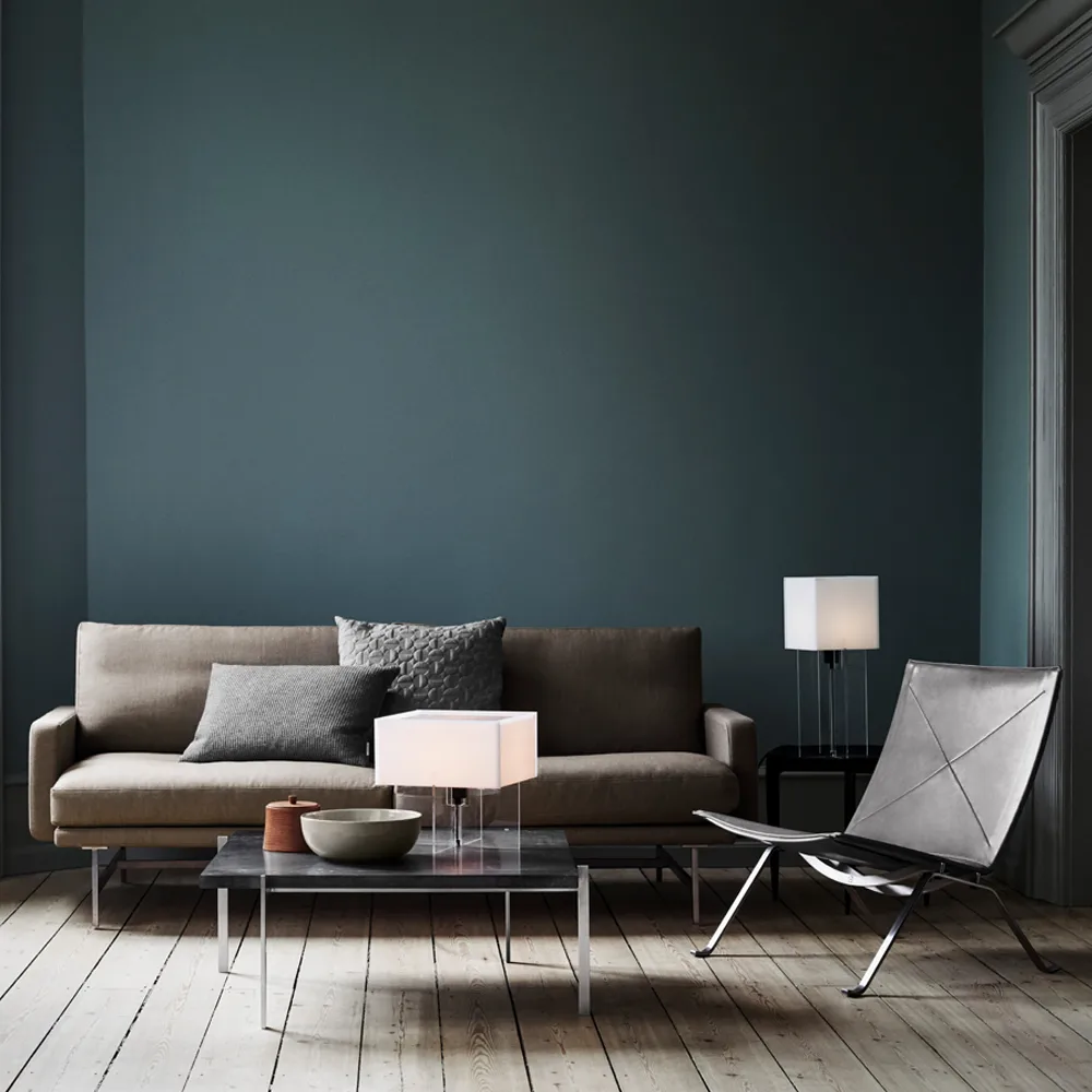 Cross-Ple x T-500 Tischleuchte, Opalgestell aus Acryl Fritz Hansen
