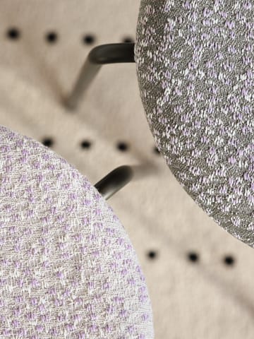 Dot Hocker Stoff - White-purple - Fritz Hansen