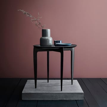 Foldable Tray Table Ø 45cm - Schwarz - Fritz Hansen