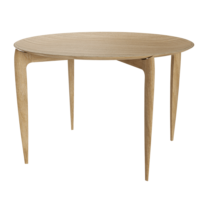 Foldable Tray Table Ø60cm - Oiled oak - Fritz Hansen