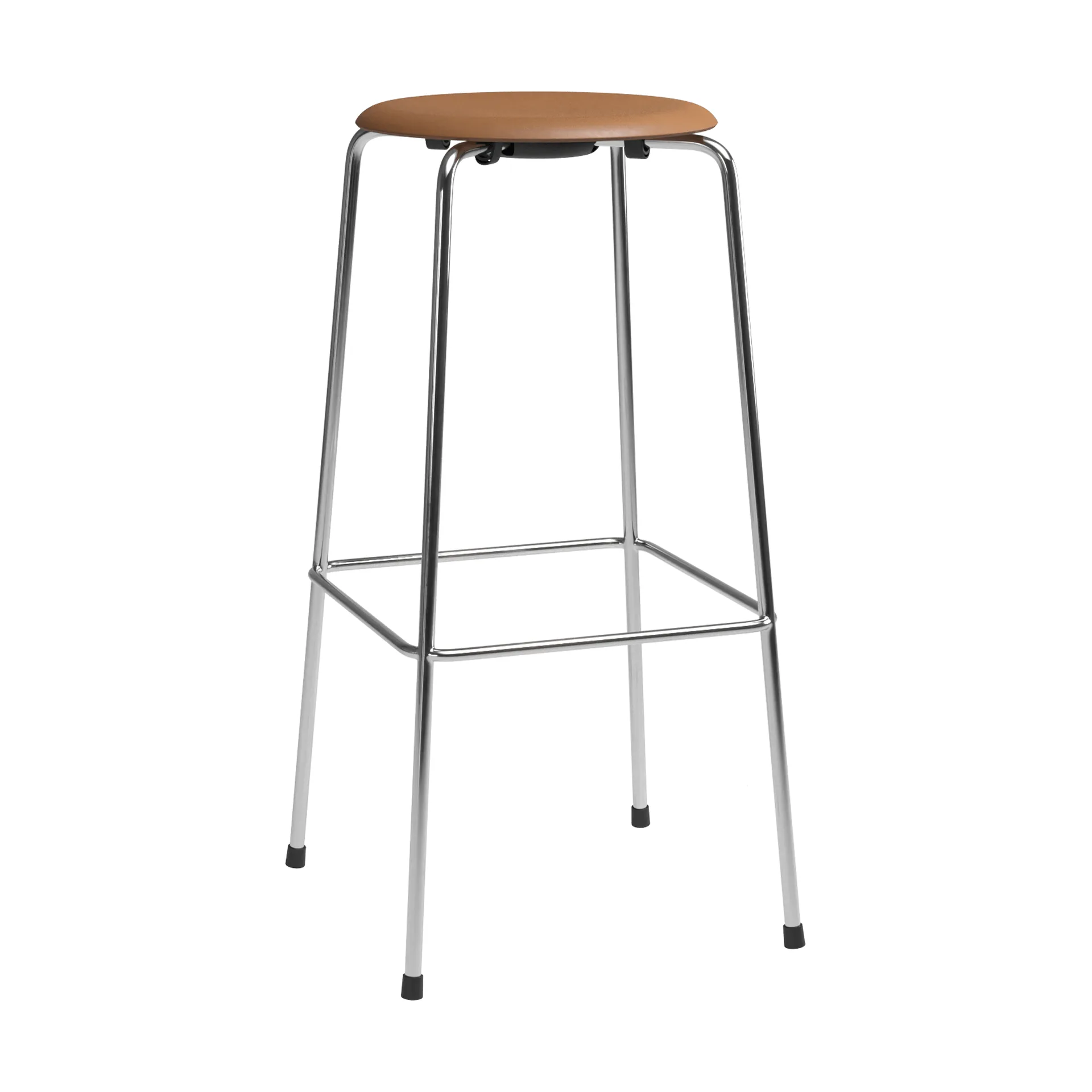 High Dot Barstuhl, Essential walnut-chrome Fritz Hansen