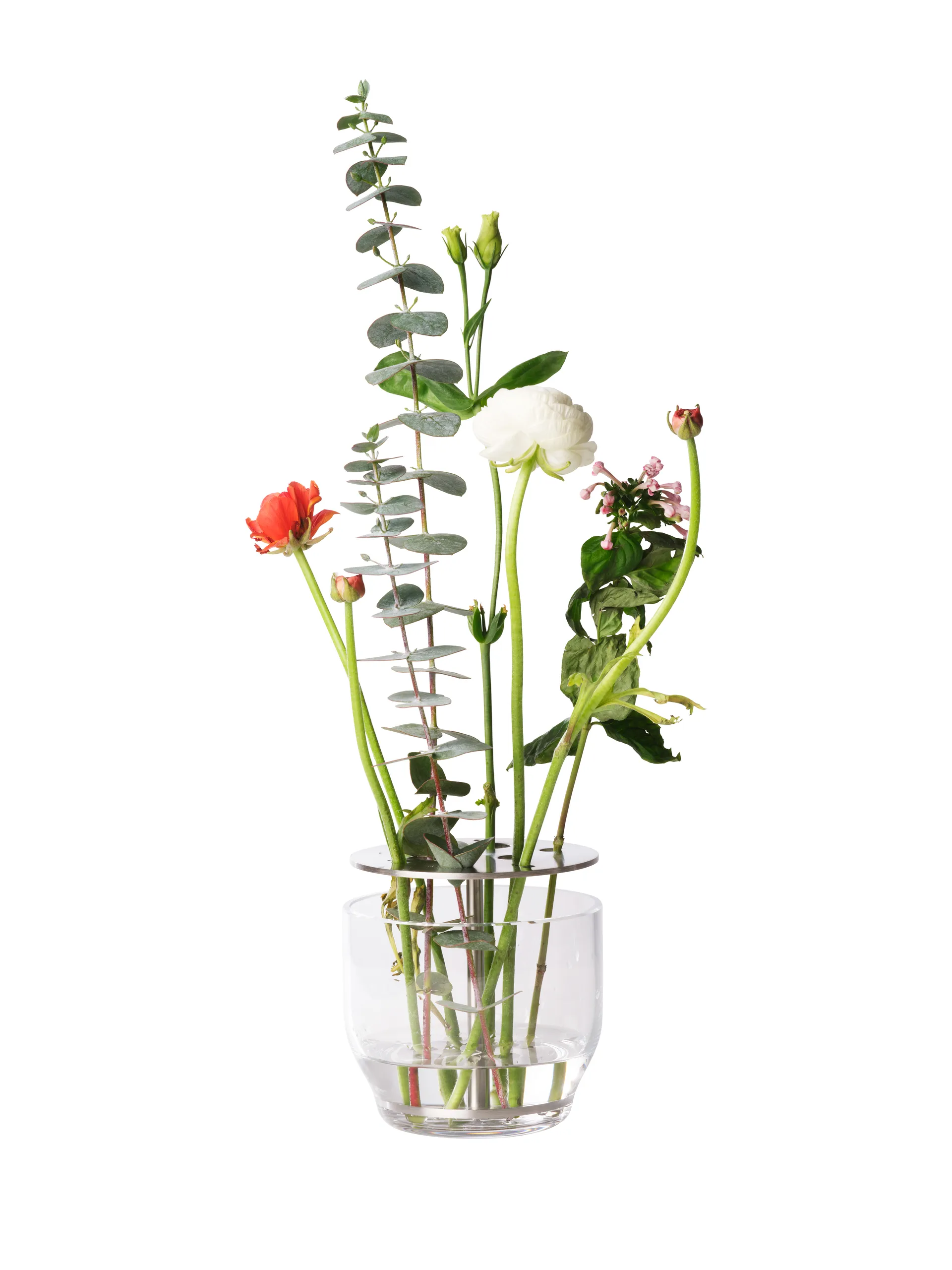 Ikebana Vase Edelstahl, Small Fritz Hansen