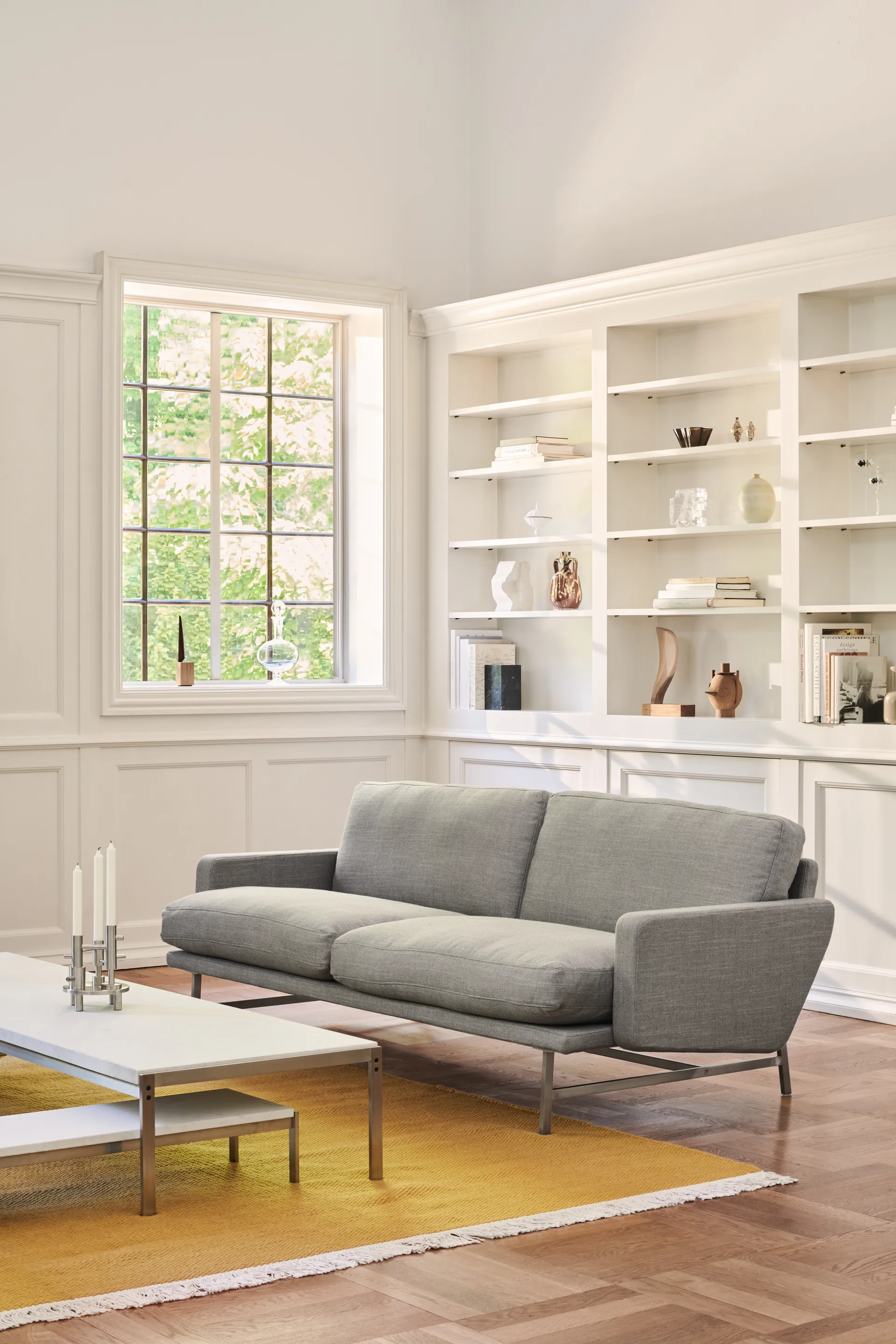 Jaime Hayon Kerzenhalter large, Stainless steel Fritz Hansen