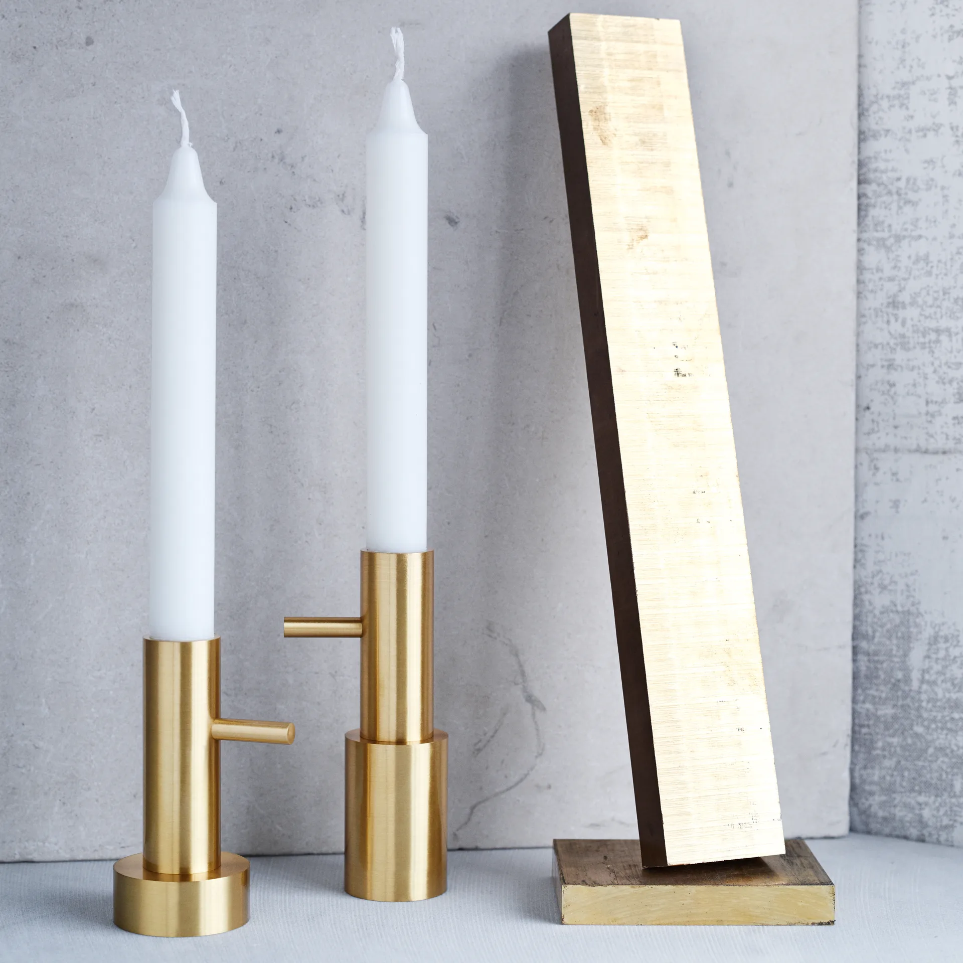 Jaime Hayon Single Kerzenhalter Messing, #2 Fritz Hansen
