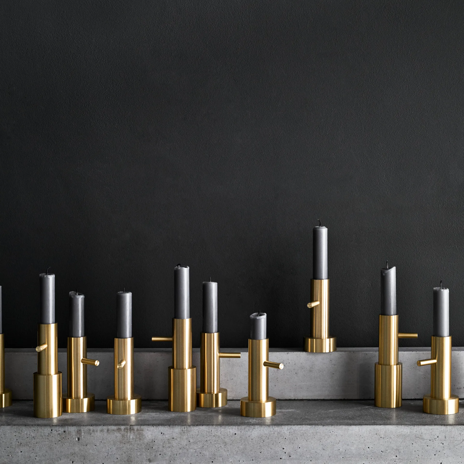 Jaime Hayon Single Kerzenhalter Messing, #2 Fritz Hansen
