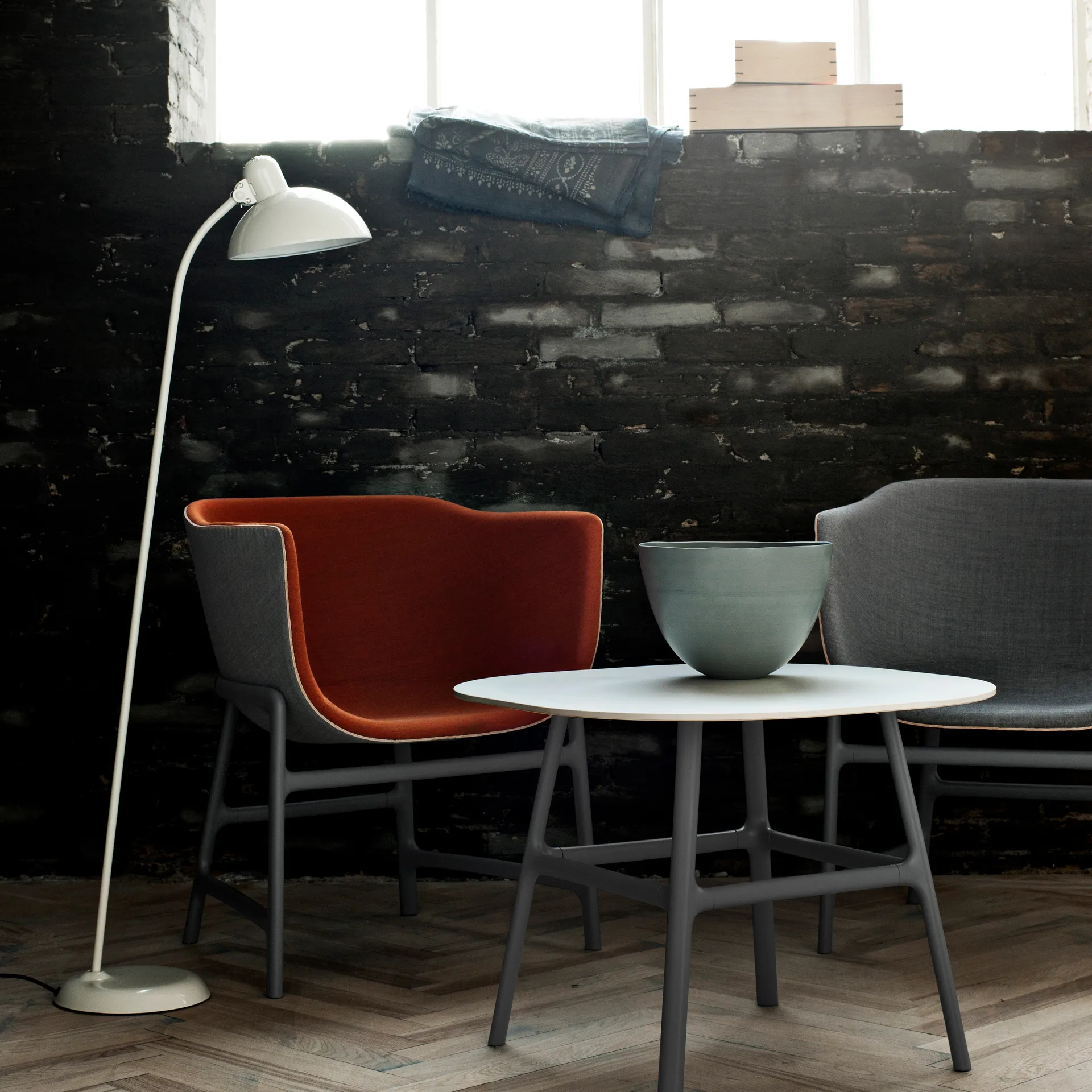 Kaiser Idell 6556-F Stehleuchte, White Fritz Hansen