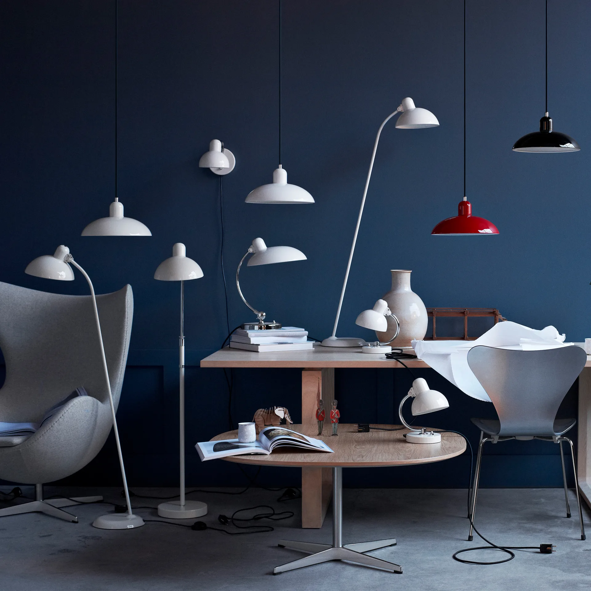 Kaiser Idell 6556-F Stehleuchte, White Fritz Hansen