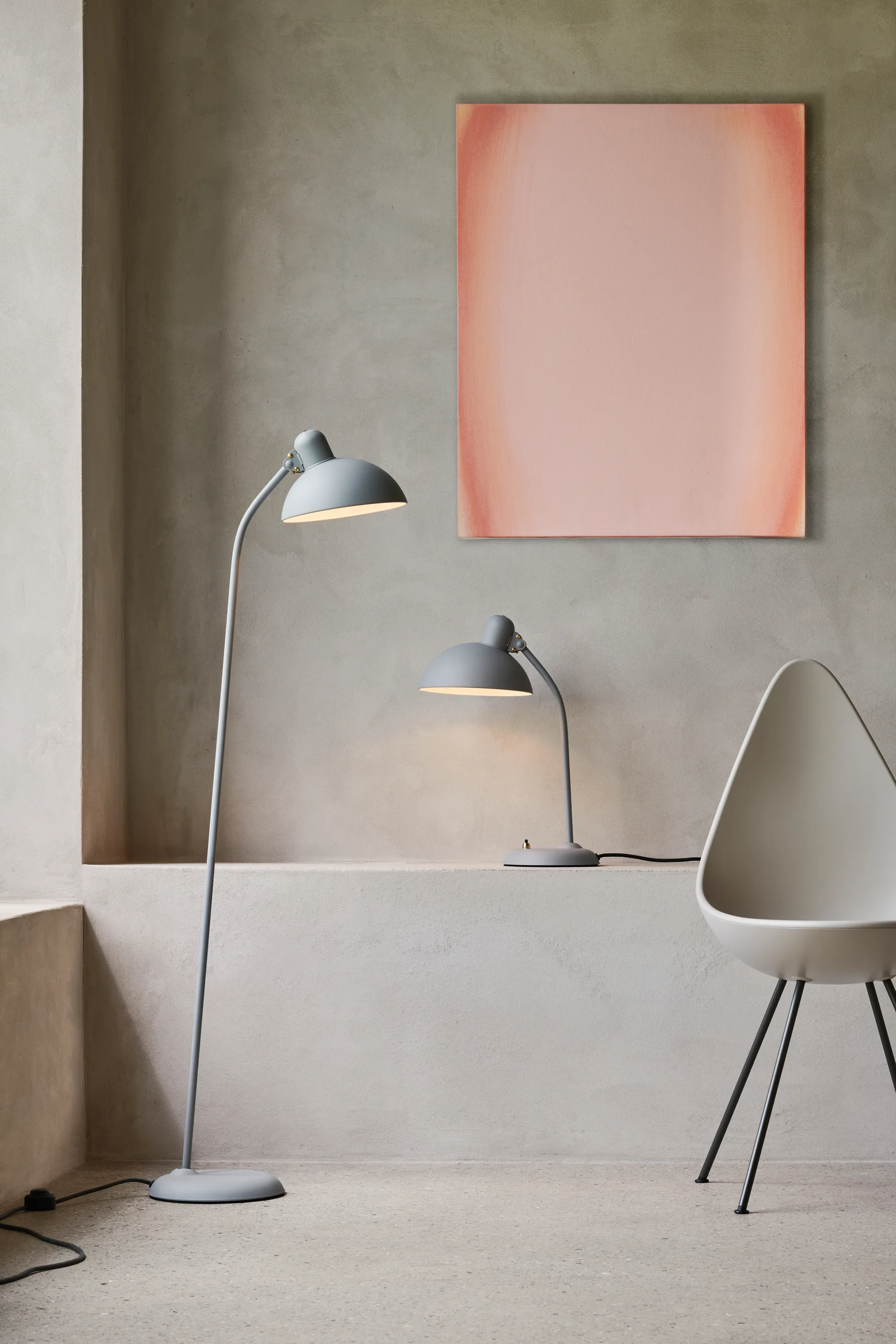 Kaiser Idell 6556-T Tischleuchte, Easy Grey Fritz Hansen