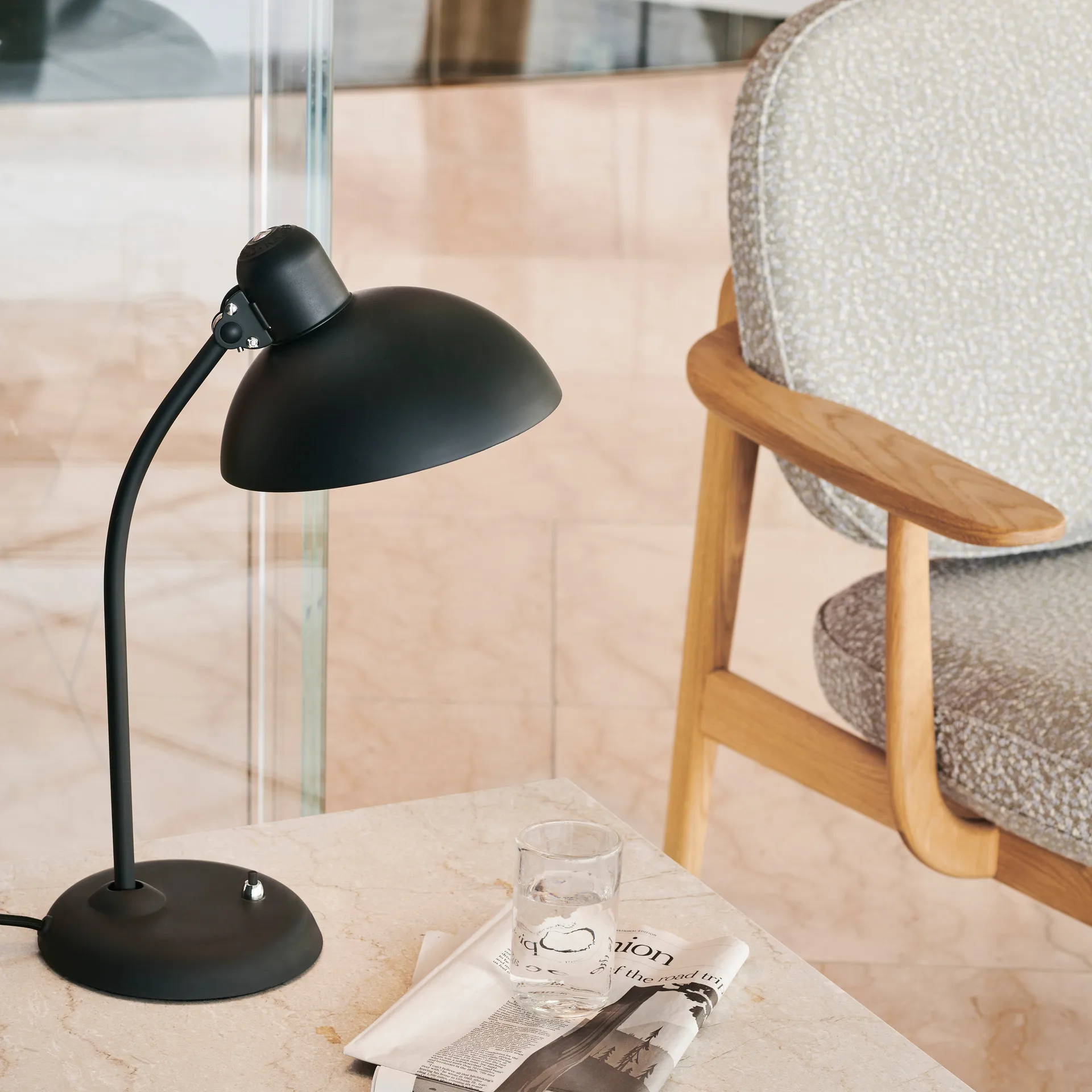 Kaiser Idell 6556-T Tischleuchte, Matt black Fritz Hansen
