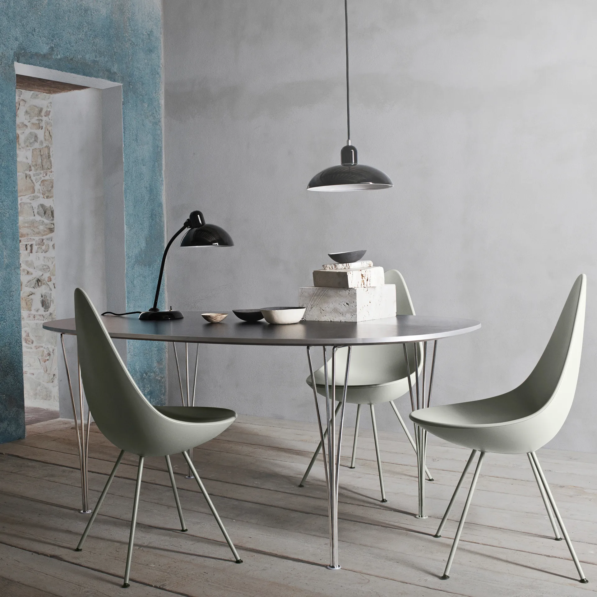 Kaiser Idell 6631-P Pendelleuchte, Black Fritz Hansen