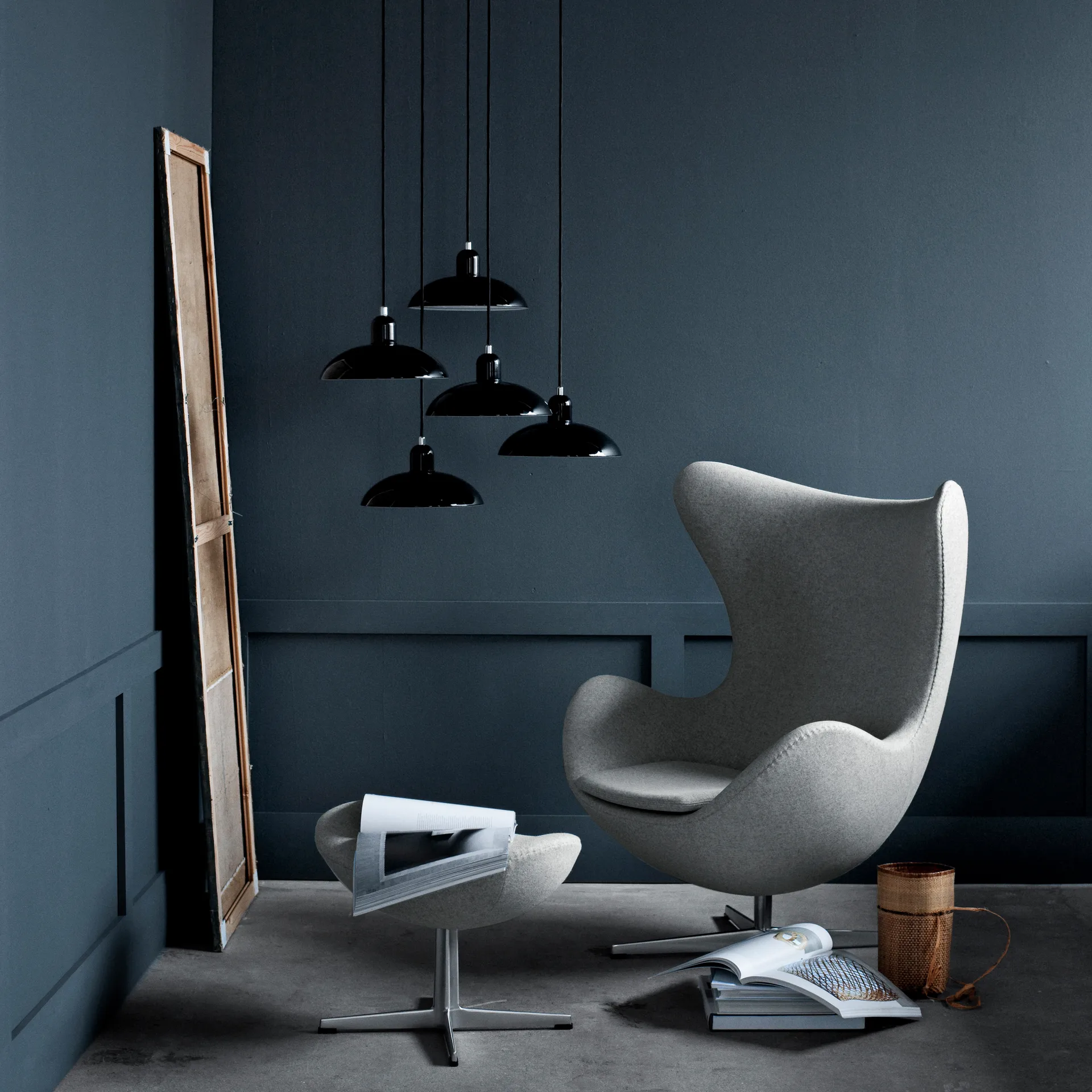 Kaiser Idell 6631-P Pendelleuchte, Black Fritz Hansen