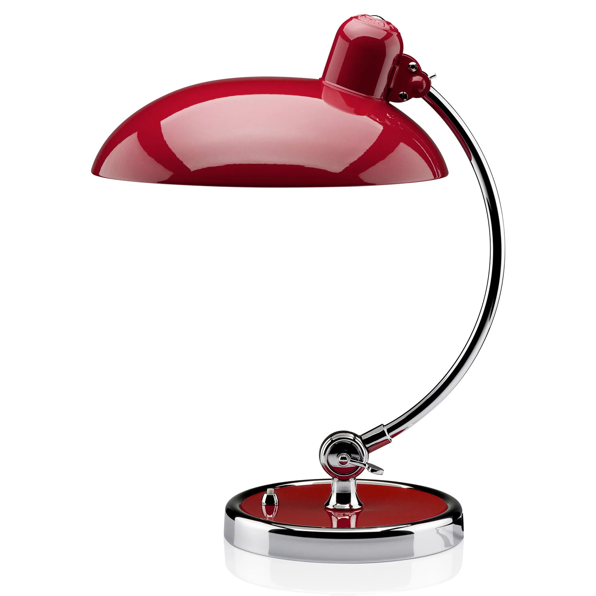 Kaiser Idell 6631-T Luxus Tischleuchte, Ruby red Fritz Hansen