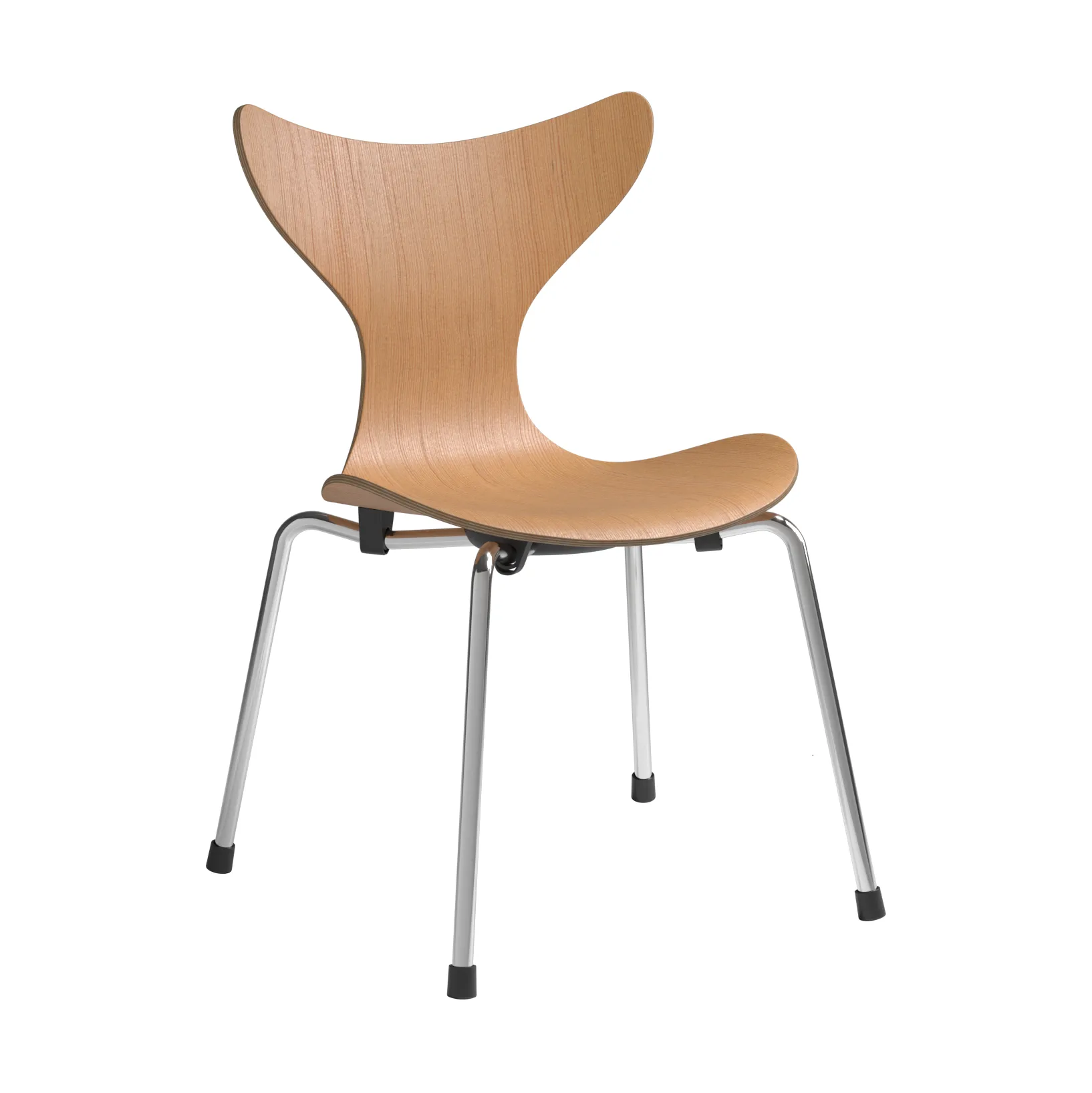 Liljan Kinderstuhl, Oregon pine-Chrom Fritz Hansen
