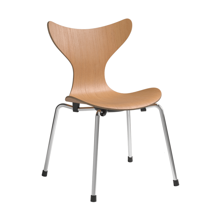 Liljan Kinderstuhl - Oregon pine-Chrom - Fritz Hansen