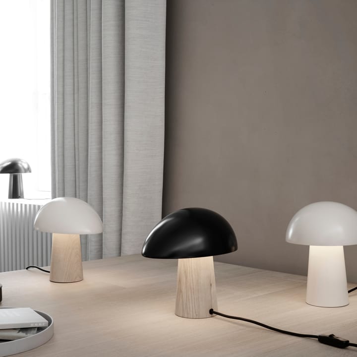 Night Owl Tischleuchte Eschenholz - Smokey white - Fritz Hansen