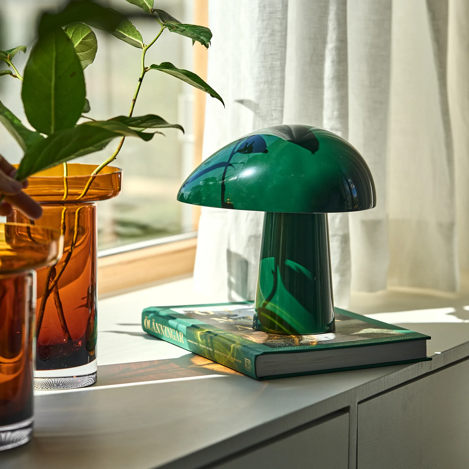 Night Owl Tischleuchte Limited Edition, Forest green Fritz Hansen