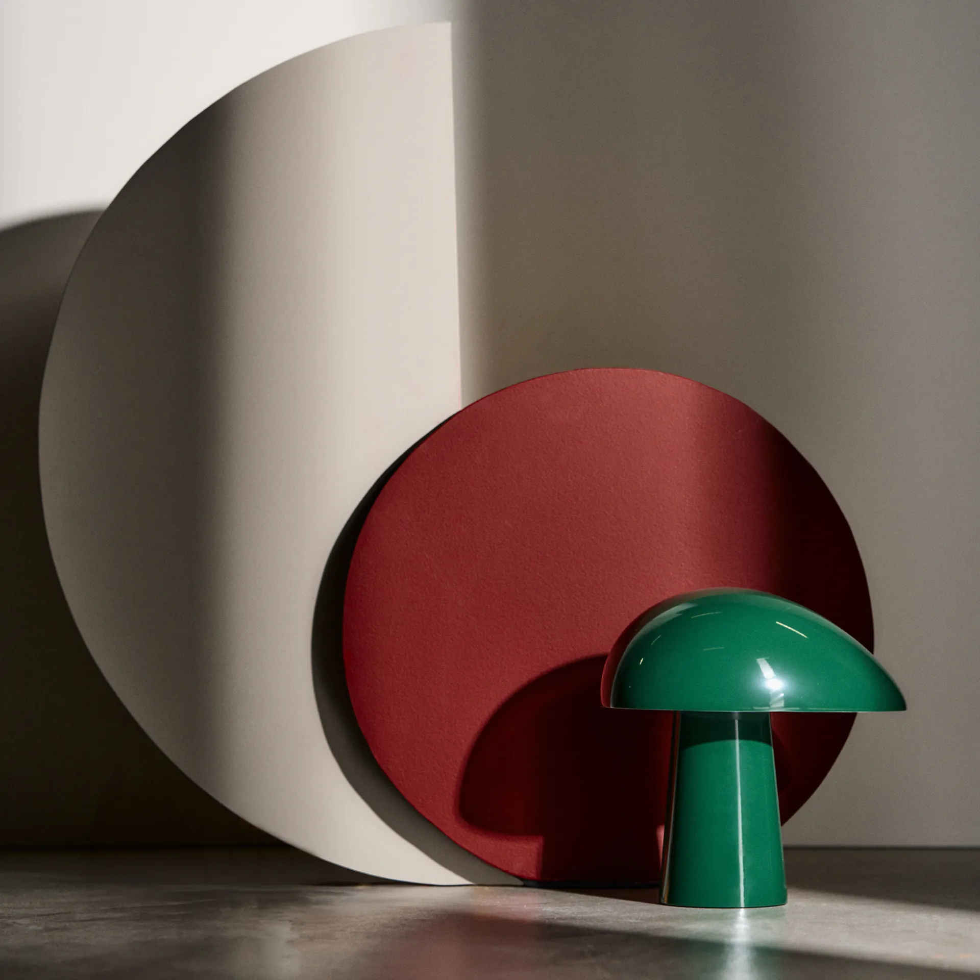 Night Owl Tischleuchte Limited Edition, Forest green Fritz Hansen