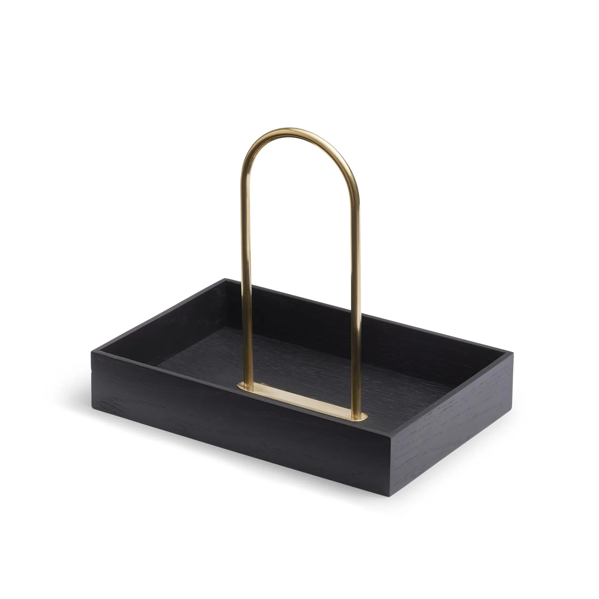 Norr Box, Eiche schwarz lackiert Fritz Hansen