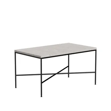 Planner MC310 Couchtisch - Marble cream-black - Fritz Hansen