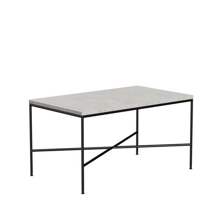 Planner MC310 Couchtisch - Marble cream-black - Fritz Hansen