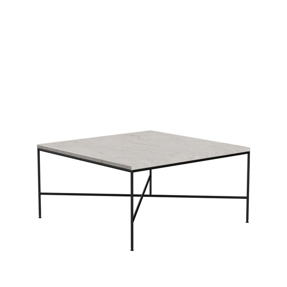 Planner MC320 Couchtisch, Marble cream-black Fritz Hansen