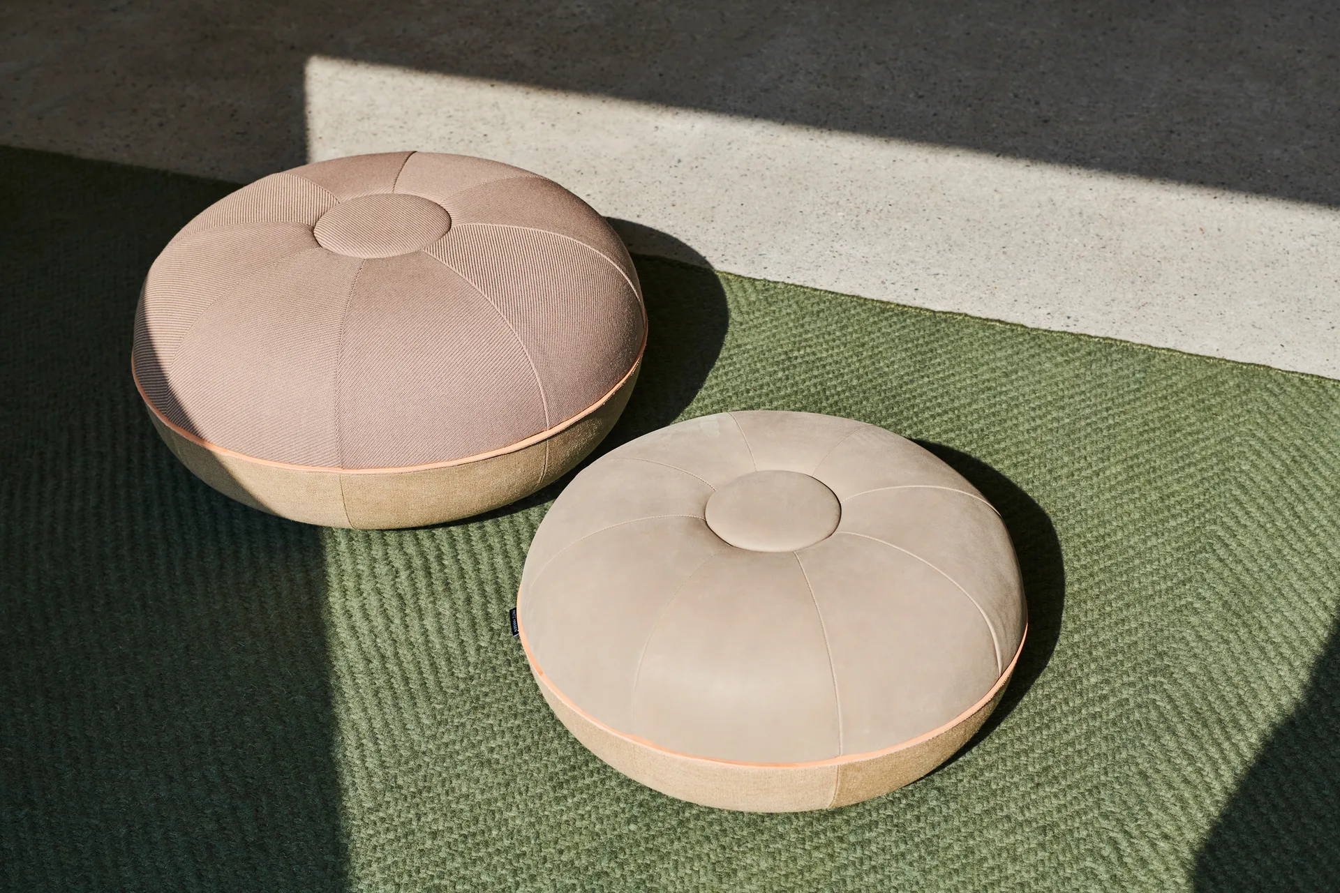 Pouf Sitzkissen large, Beige Fritz Hansen